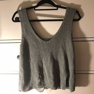 Nordstrom - Cotton Emporium Sweater Tank